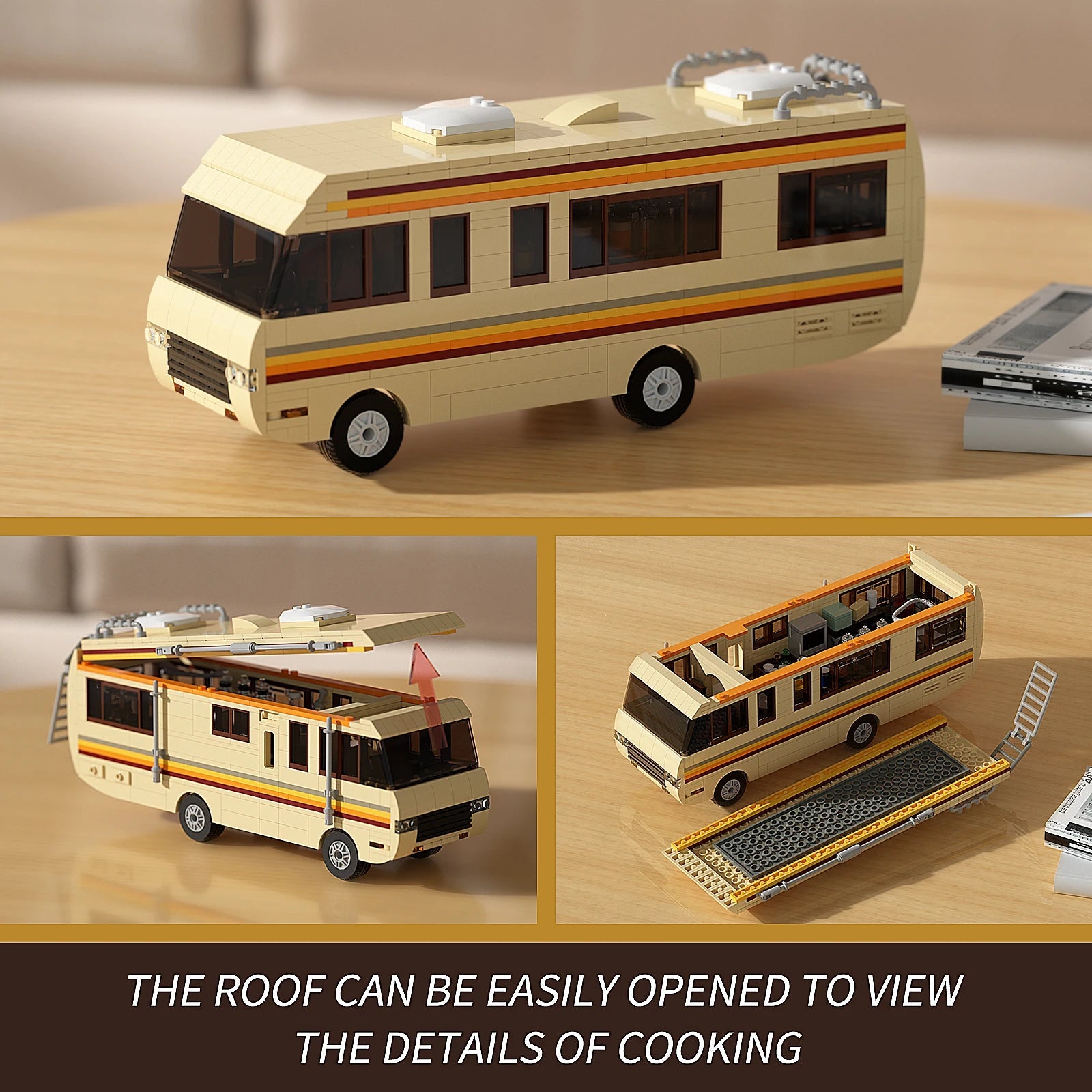 Breaking Bad RV Car Model Building Blocks Toy - Perfect Birthday Gift - silverfoxgoods